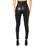 High Waist Pleather Legging - Denny's