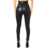 High Waist Pleather Legging - Denny's