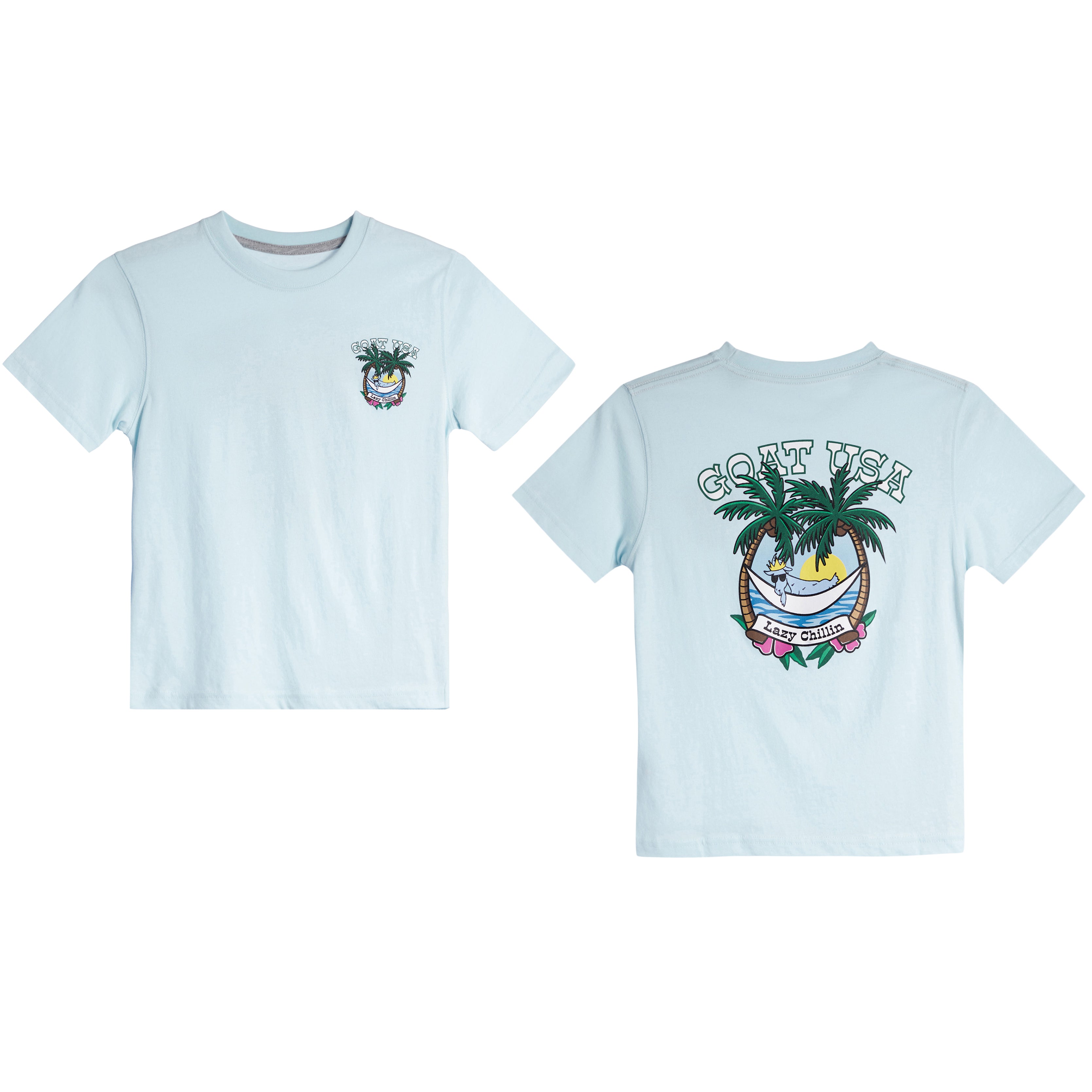 Lazy Chillin Goat Tee - Denny's