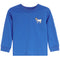 Blue Goat long sleeve tee