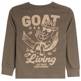 Goat Living Long Sleeve Tee