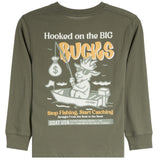 Hooked On The Big Bucks Long Sleeve Tee