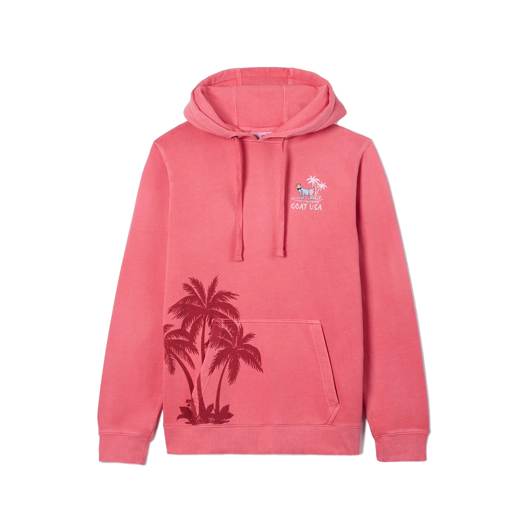 Palm Trees Pigment Hoodie - Denny's