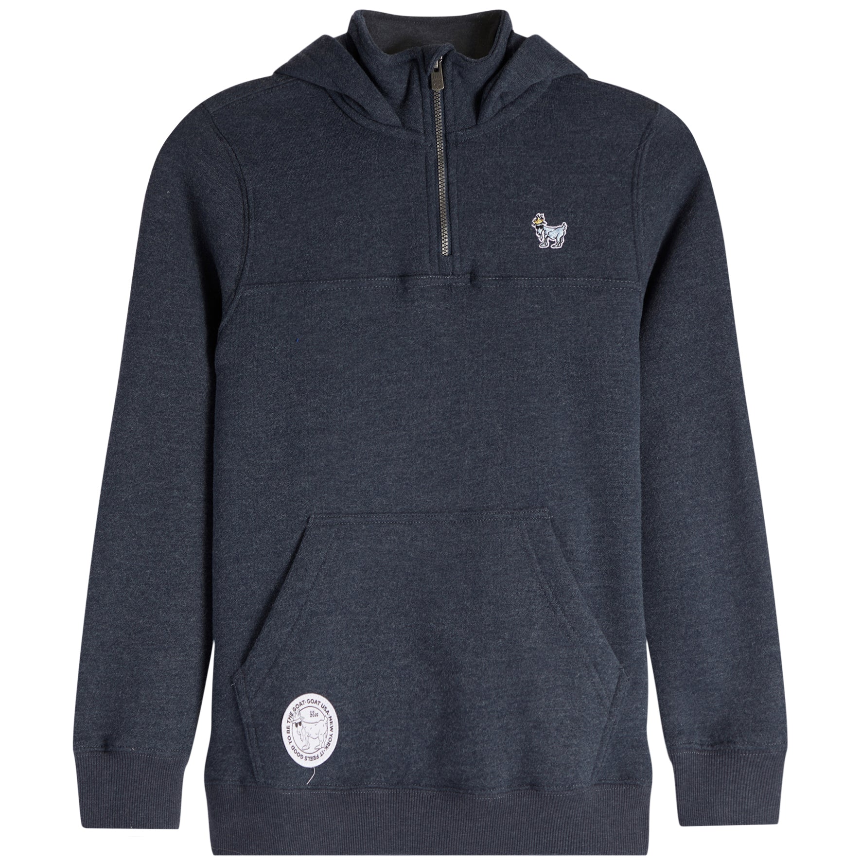 1/4 Zip Hooded Sweatshirt - Denny's