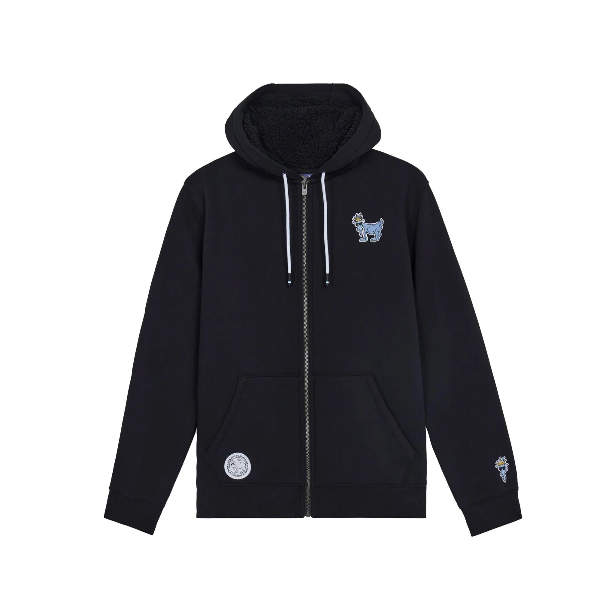 Sherpa Lined Zip Hoodie - Denny's