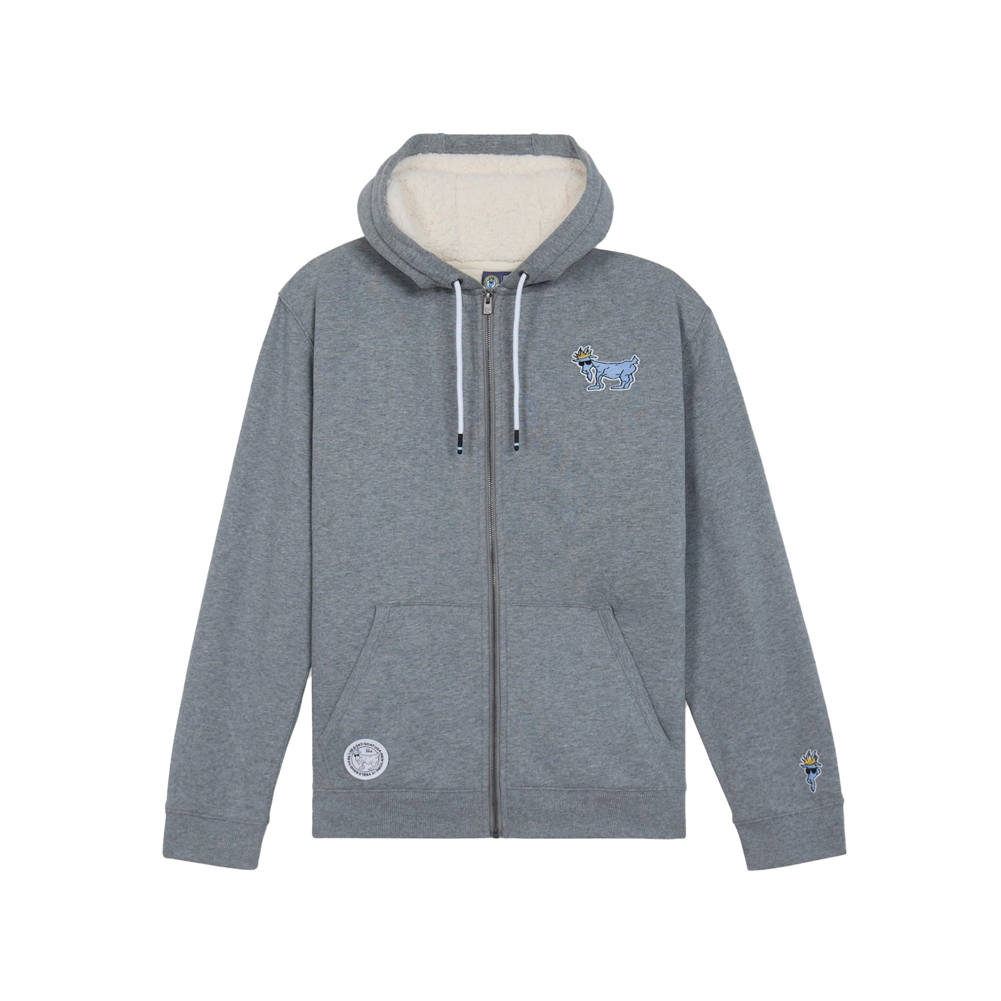 Sherpa Lined Zip Hoodie - Denny's