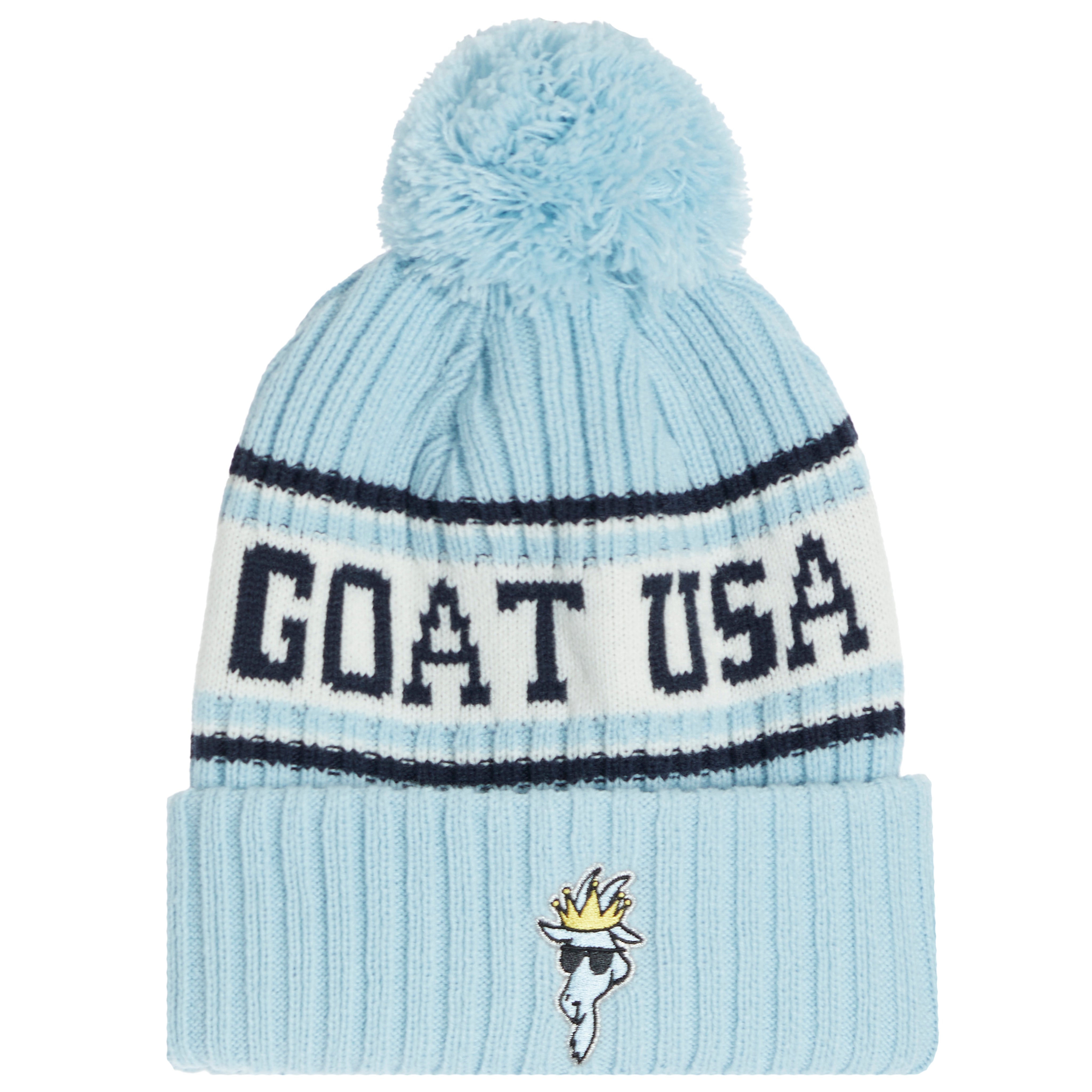 Original Goat Pom Pom Beanie - Denny's