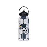 Soccer Ball Printed 32oz Water Bottle