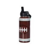Football Printed 32oz Water Bottle