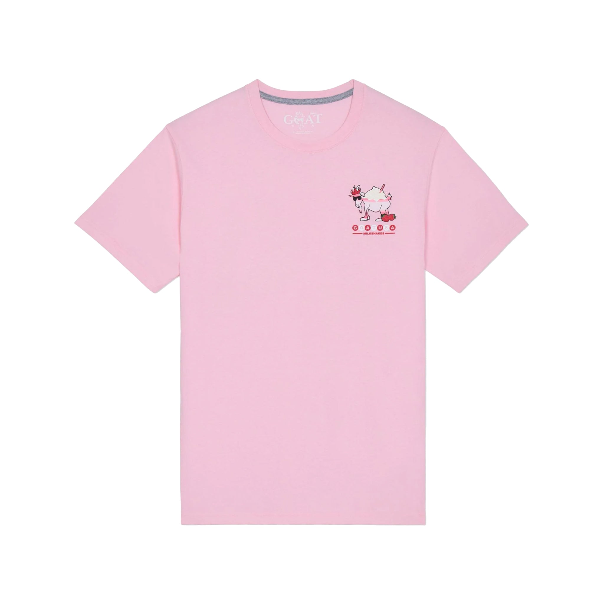 Strawberry Shake Goat Tee - Denny's