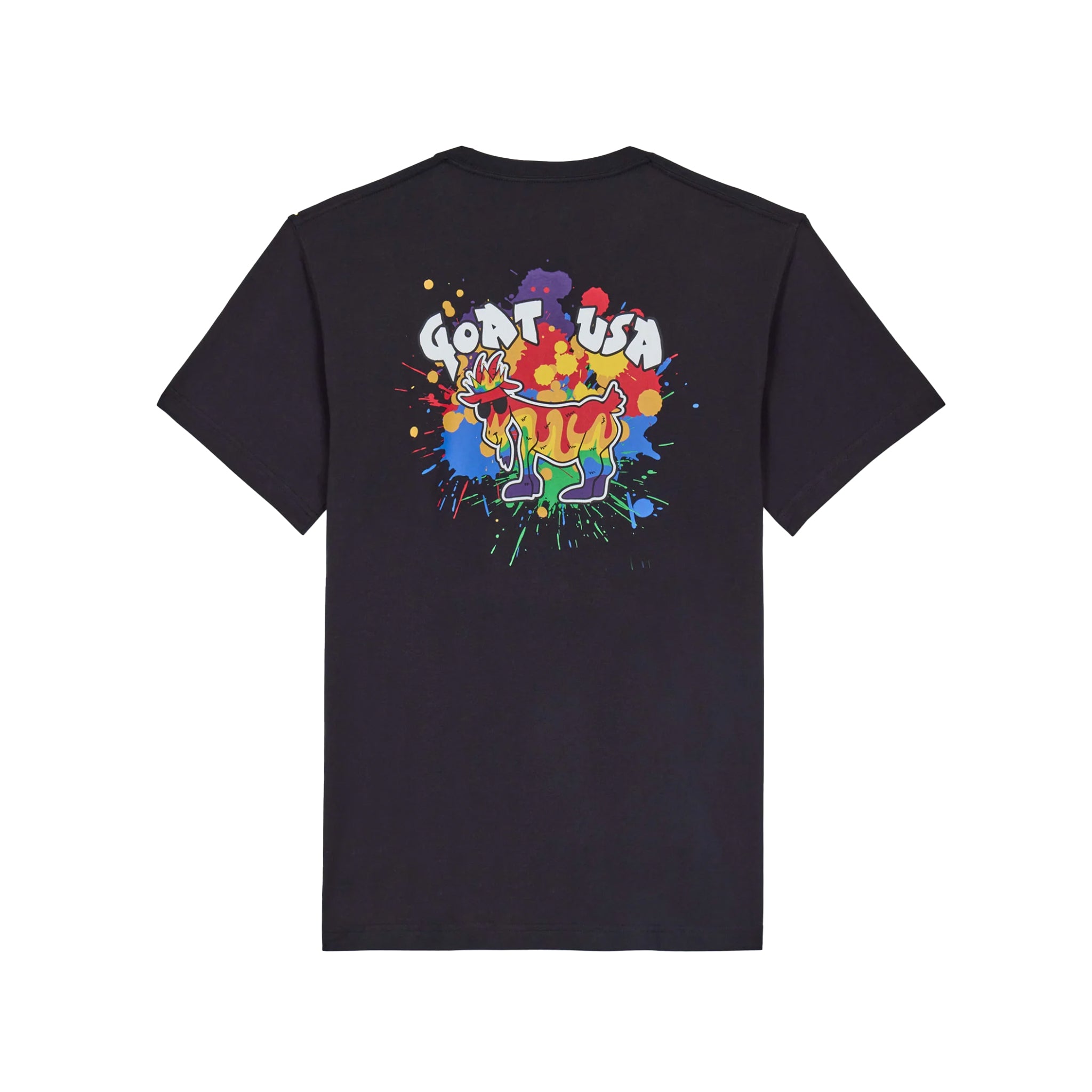 Goat Rainbow Splatter Tee - Denny's