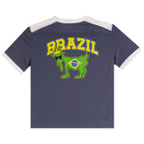 Brazil Soccer Goat Tee