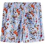 Goat Printed Sports Mesh Short