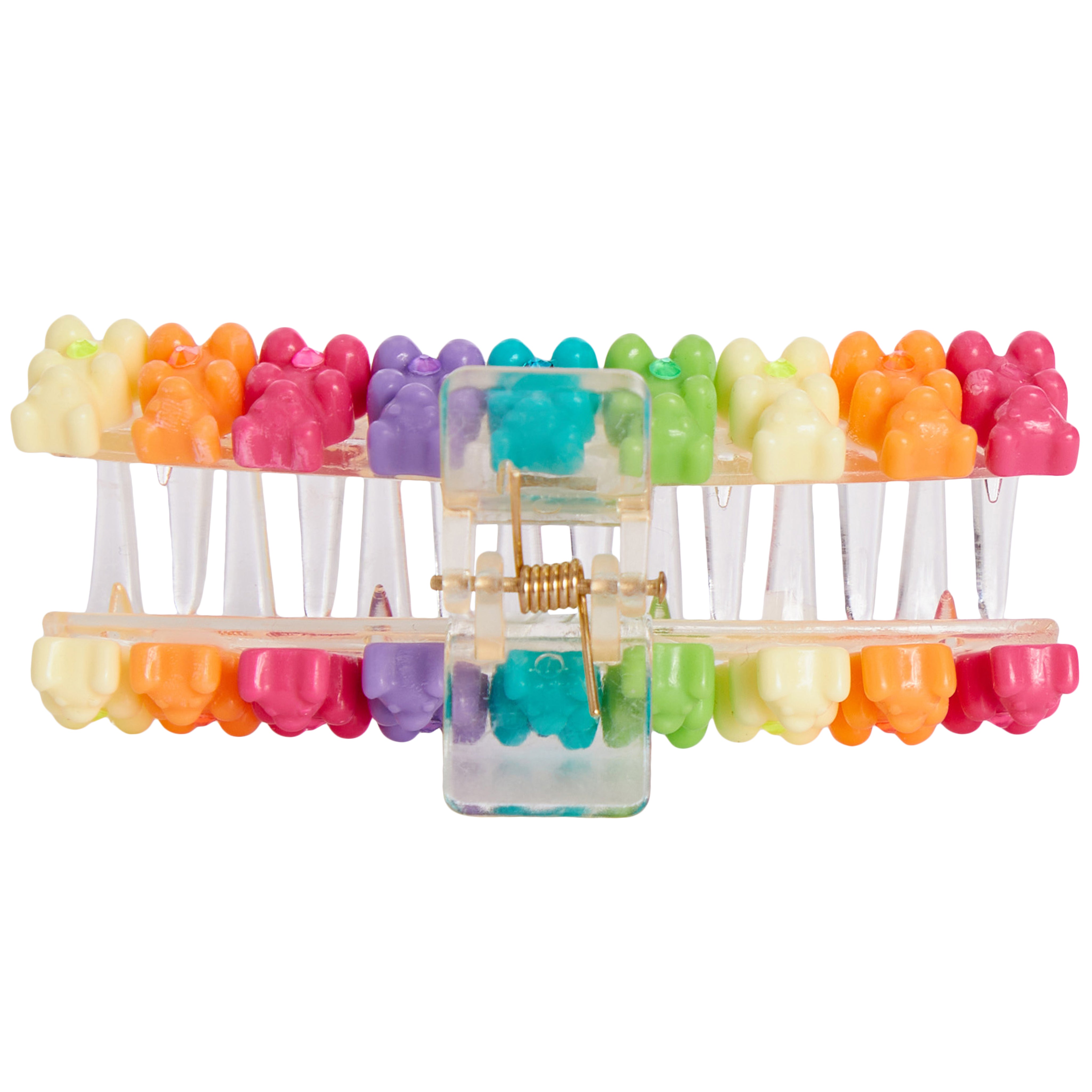 Crystalized Gummy Bear Claw Clip - Denny's