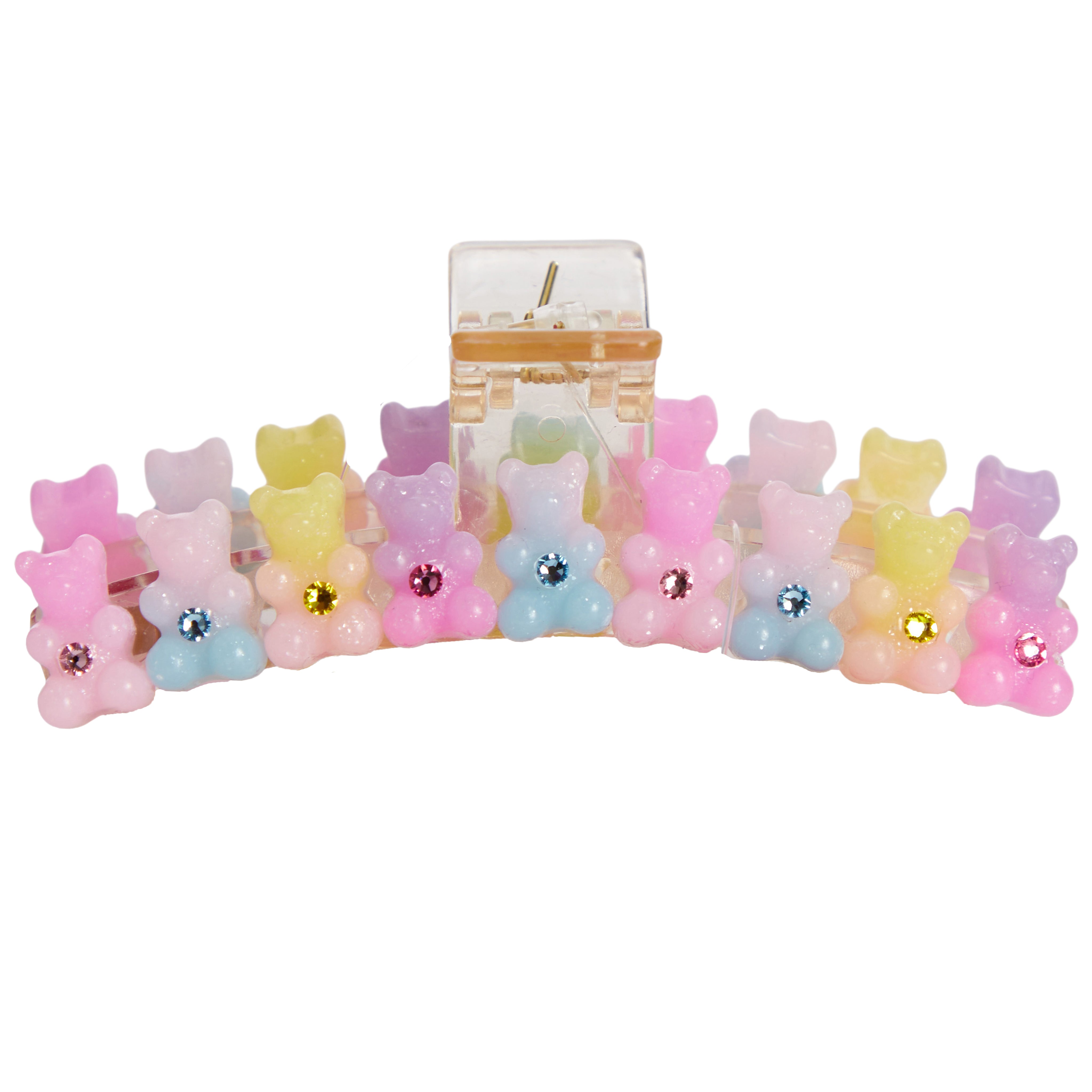 Ombre Gummy Bear Claw Clip - Denny's