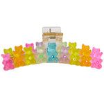 Rainbow Gummy Bear Claw Clip - Denny's