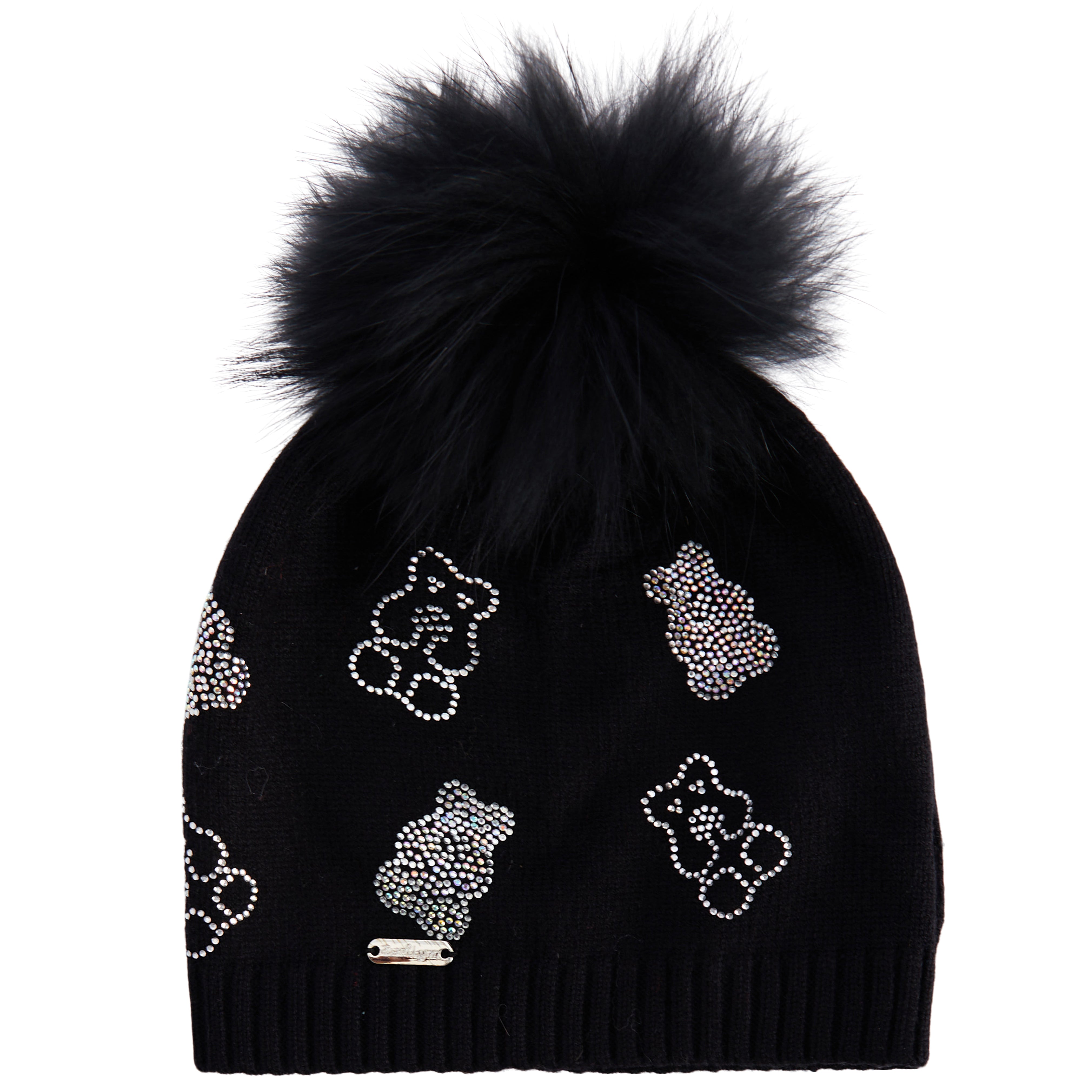 Crystal Gummy Bear Fur Pom Hat - Denny's