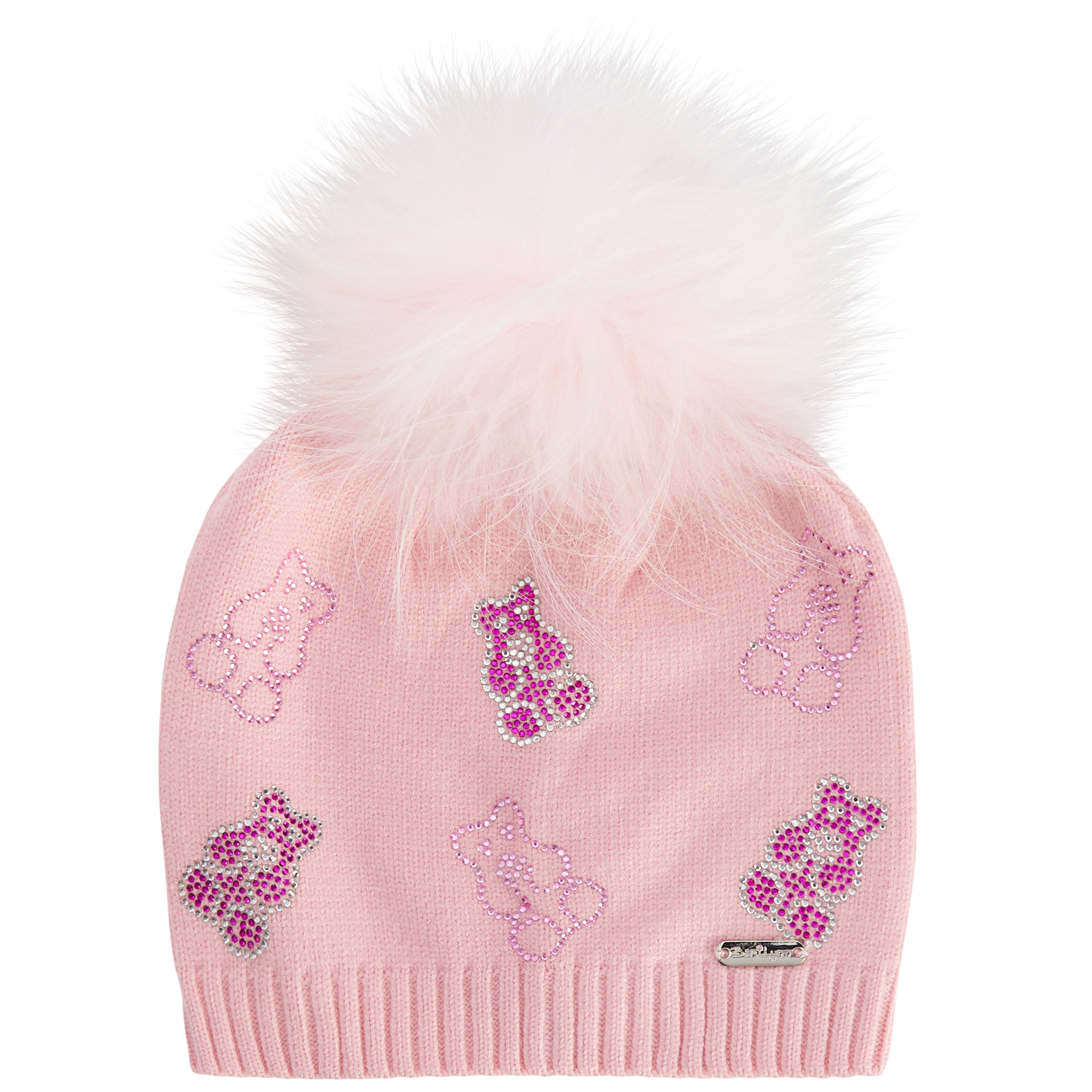 Crystal Gummy Bear Fur Pom Hat - Denny's