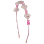 Gummy Crystal Heart Thin Headband - Denny's