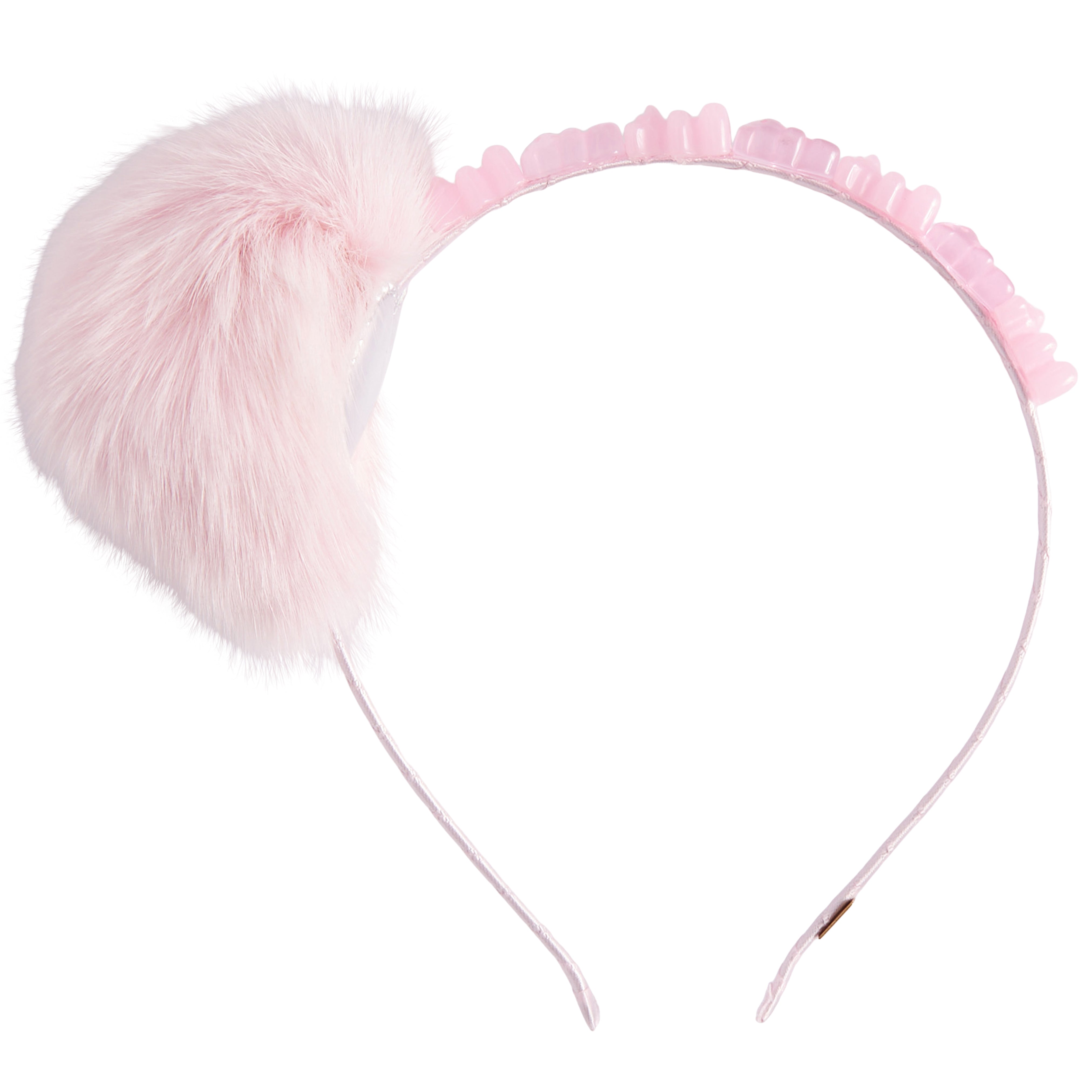 Gummy Bear Fur Pastel Pom Thin Headband - Denny's