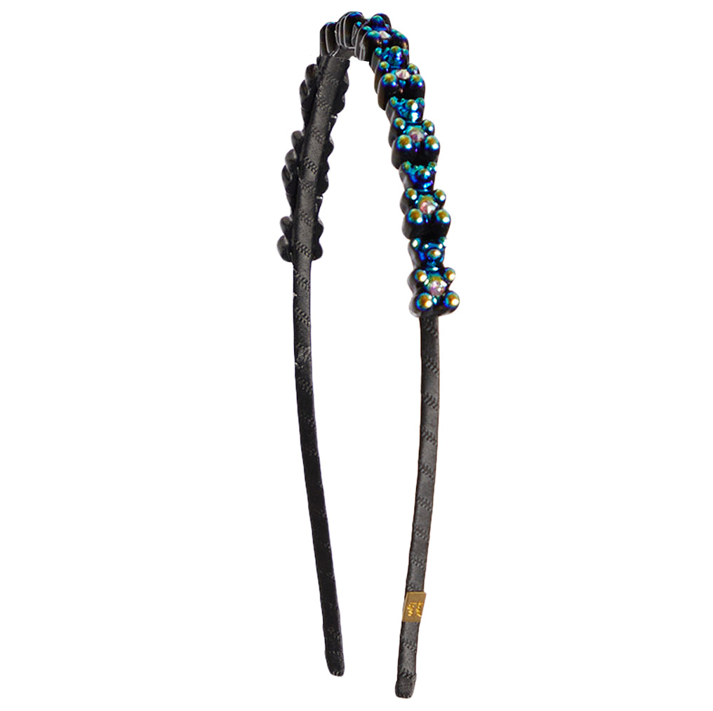Chrome Gummy Thin Headband - Denny's
