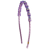 Chrome Gummy Thin Headband - Denny's