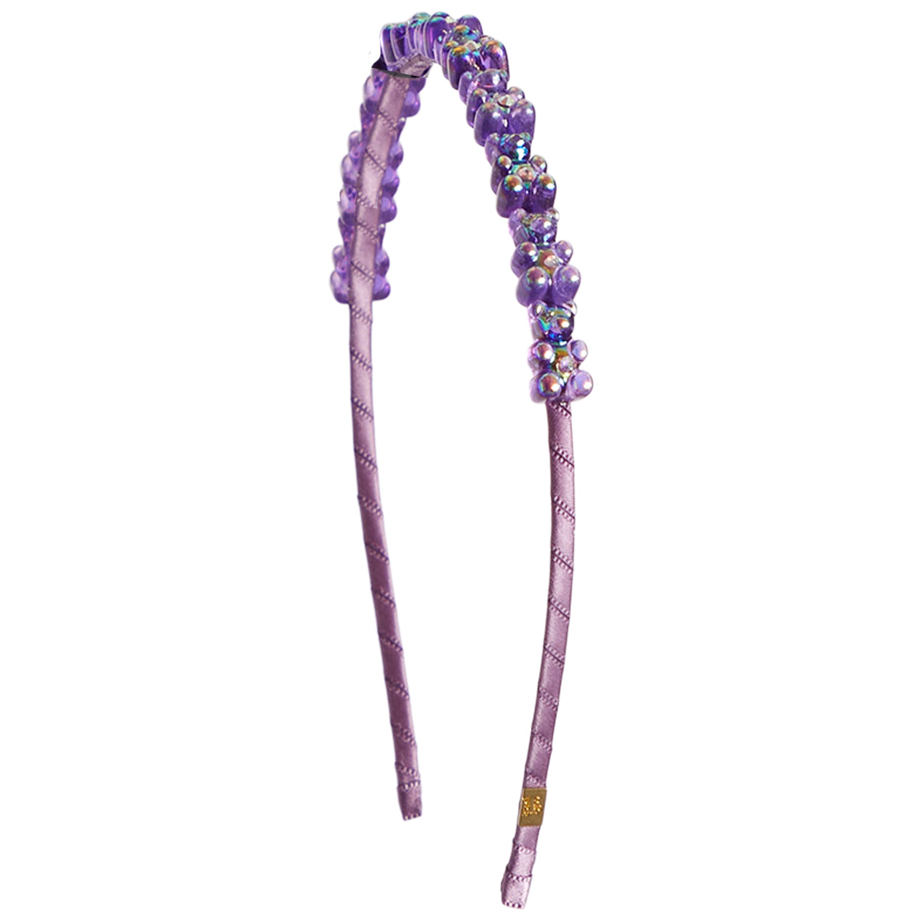 Chrome Gummy Thin Headband - Denny's