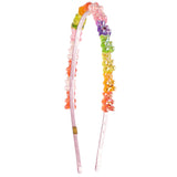 Chrome Gummy Thin Headband - Denny's