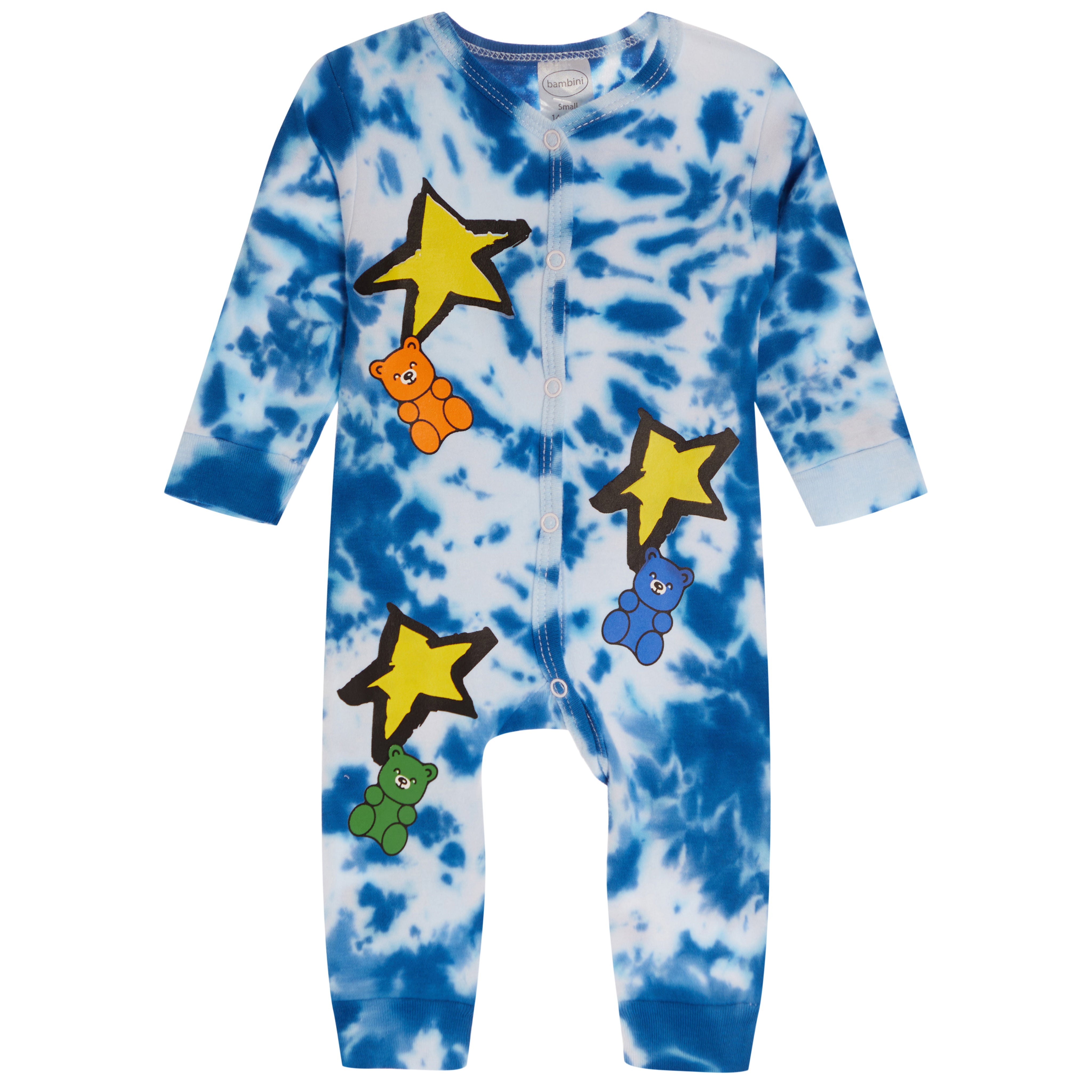 Gummy Blue Tie Dye Union Suit Denny's