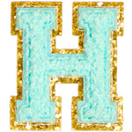 H Varsity Chenille Letter Sticker Patch - Denny's