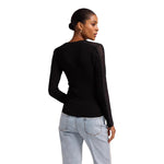 Jaylene Lace Combo Top - Denny's