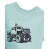 Dip Dye Monster Truck Tee