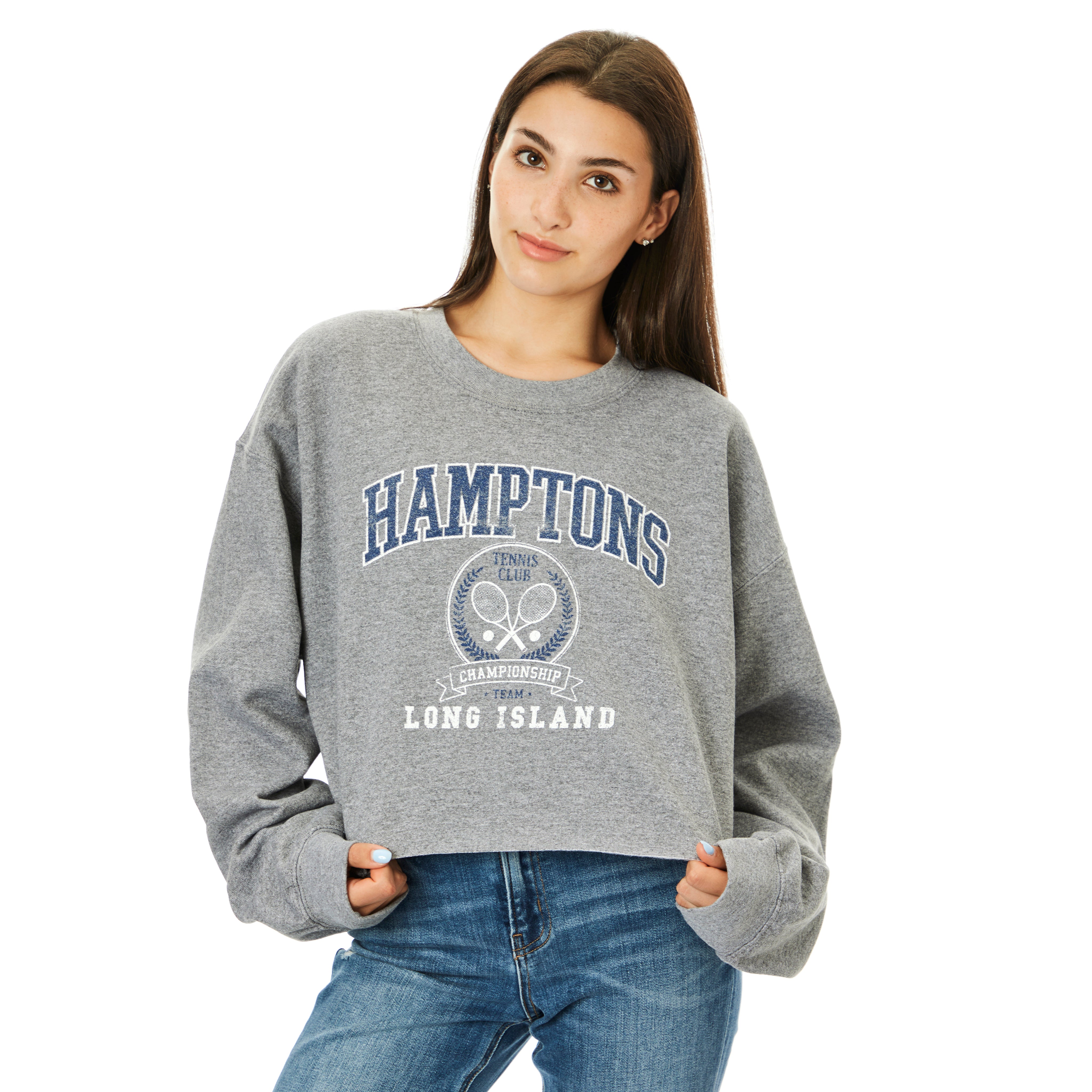 Hamptons Crop Sweatshirt - Denny's
