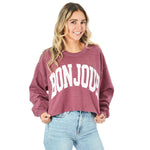 Bonjour Crop Sweatshirt - Denny's