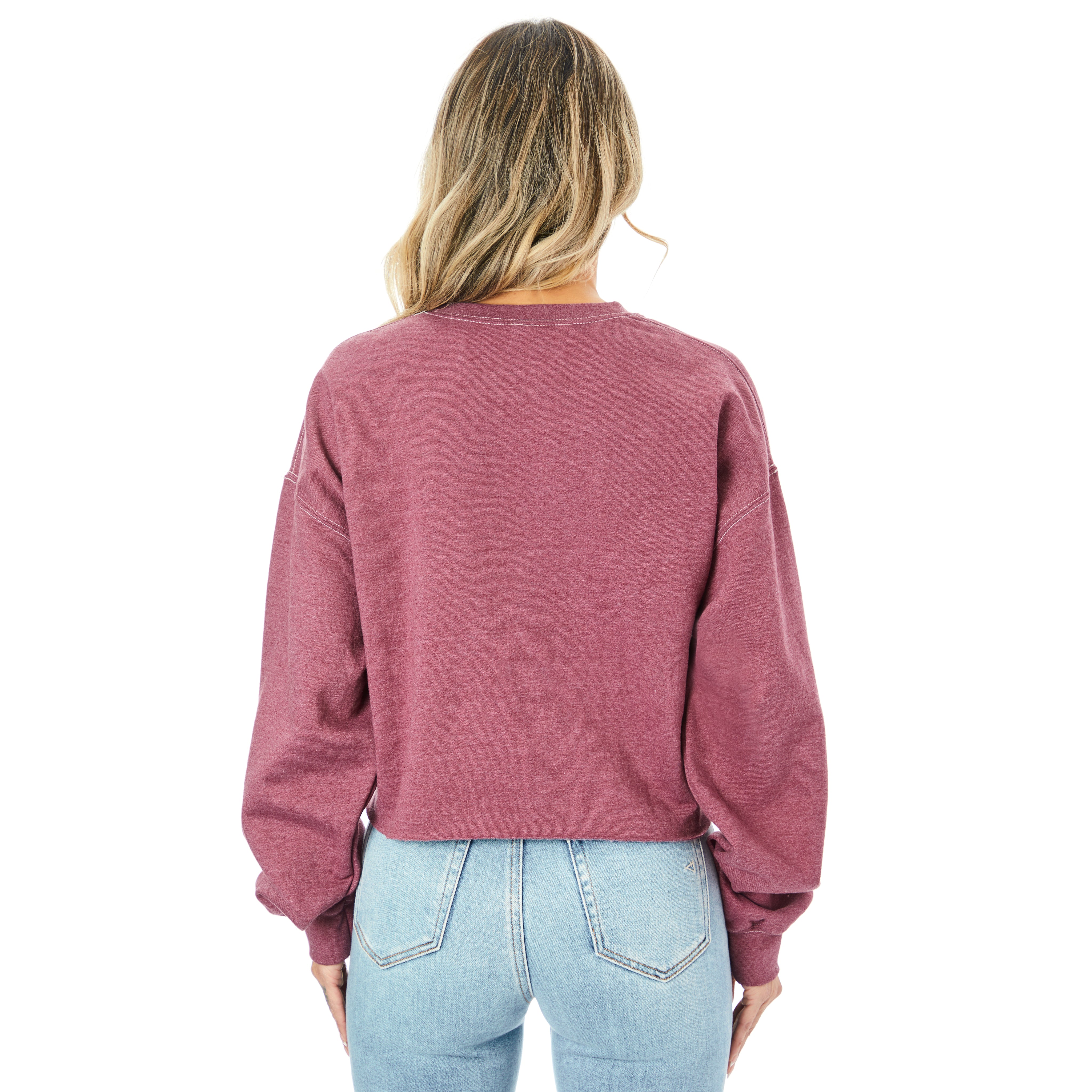 Bonjour Crop Sweatshirt - Denny's
