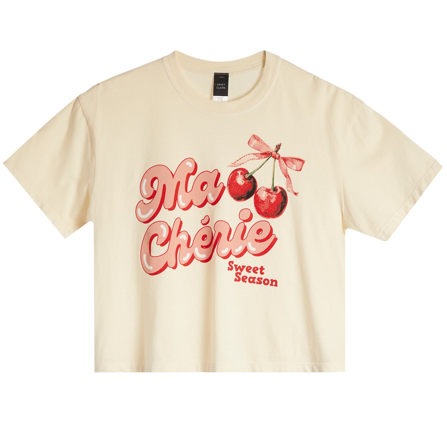 Ma Cherie Crop Tee - Denny's