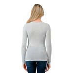 Long Sleeve Ribbed Shirt - Denny's