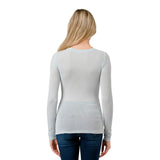 Long Sleeve Ribbed Shirt - Denny's