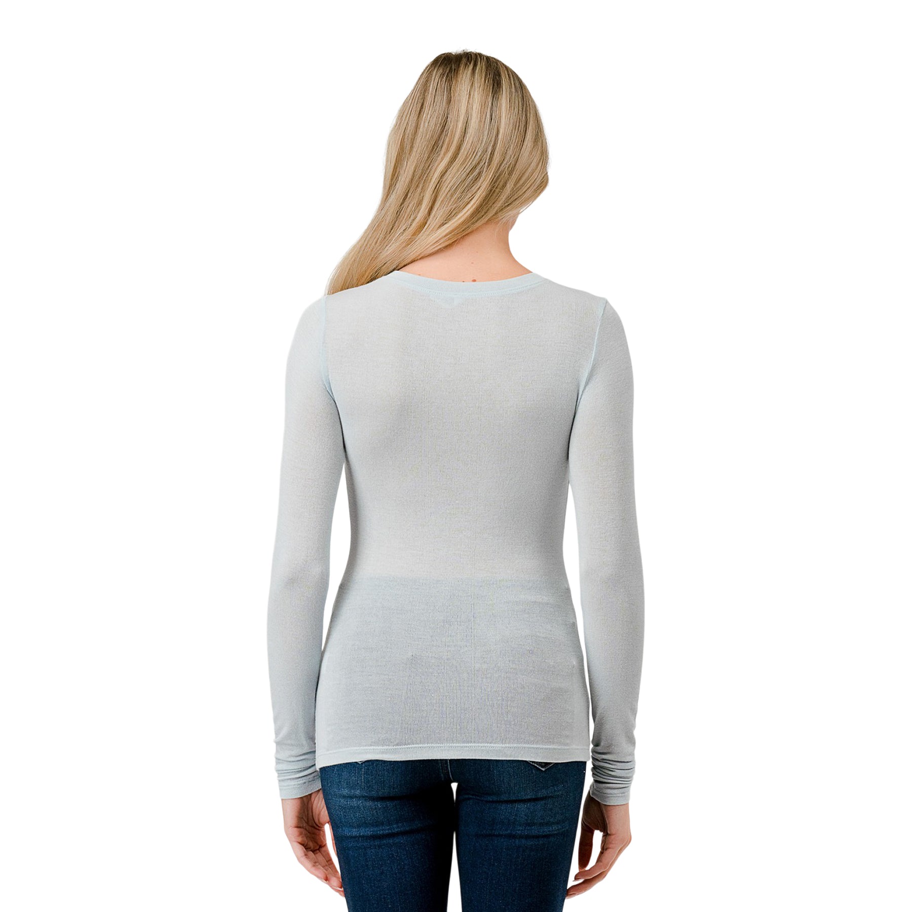Long Sleeve Ribbed Shirt - Denny's