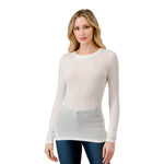 Long Sleeve Ribbed Shirt - Denny's