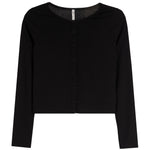 Jersey Button Cardigan - Denny's