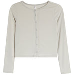 Jersey Button Cardigan - Denny's