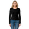 Ribbed Long Sleeve Button Cardigan - Denny's