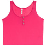 Rib Henley Tank - Denny's