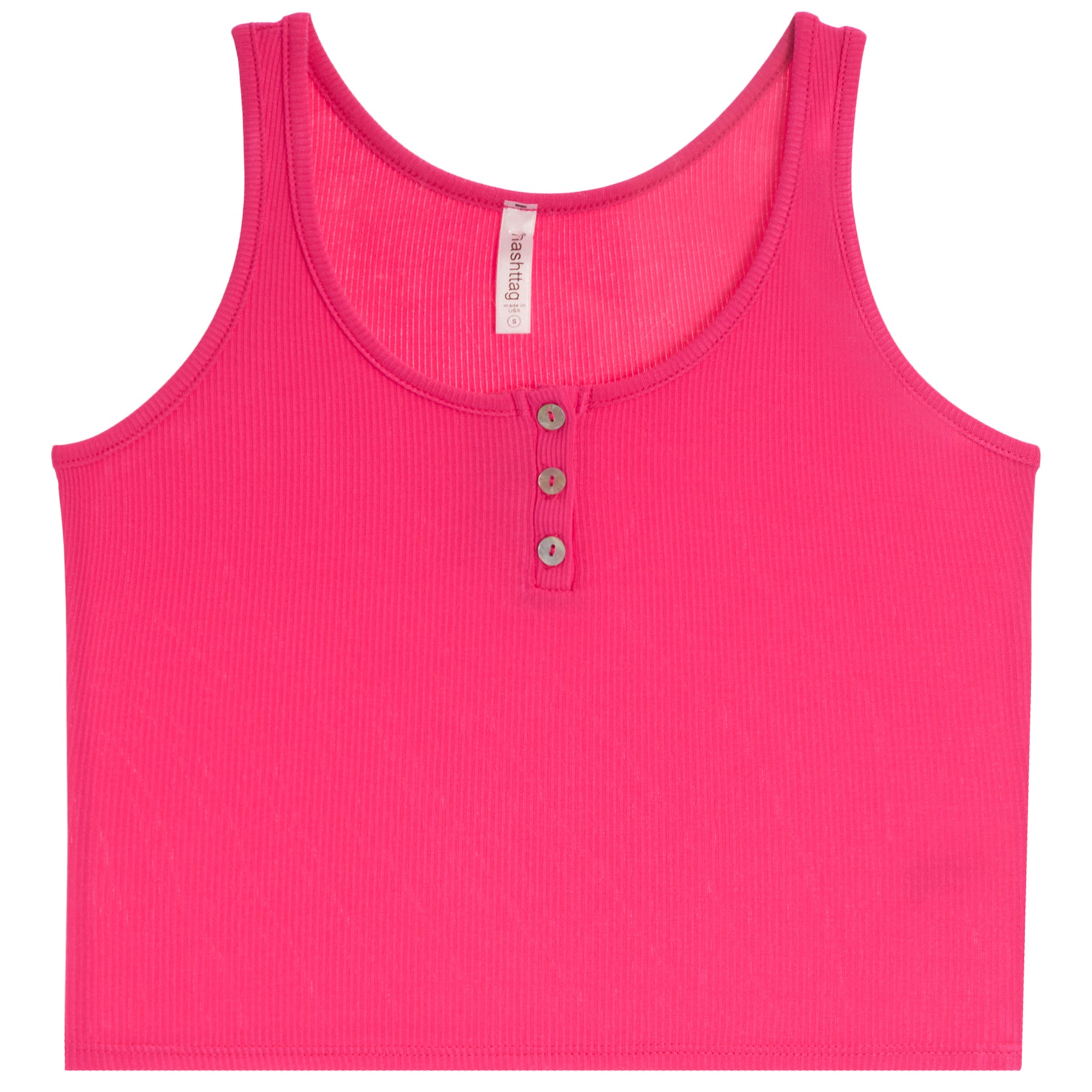 Rib Henley Tank - Denny's