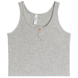 Rib Henley Tank - Denny's