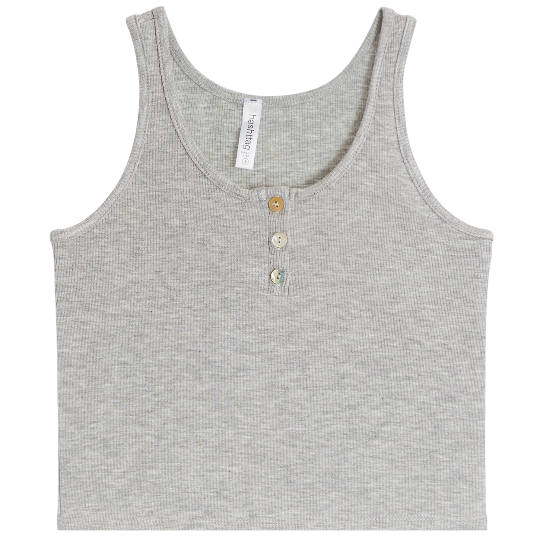 Rib Henley Tank - Denny's