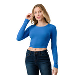 Long Sleeve Baby Ribbed Top - Denny's