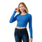 Long Sleeve Baby Ribbed Top - Denny's