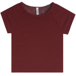 Ribbed S/S Baby Tee - Denny's